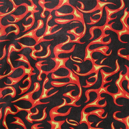 Flames Print